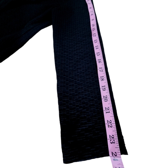 Eileen Fisher Shawl Collar Tencel Cotton Blend Jacket Size Small /P Black - Picture 11 of 15